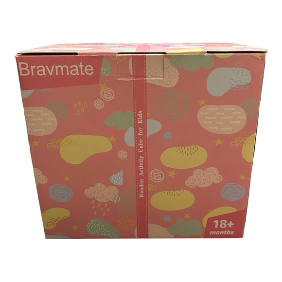 8 in 1 montessori wooden activity cube - Picture 6 of 8